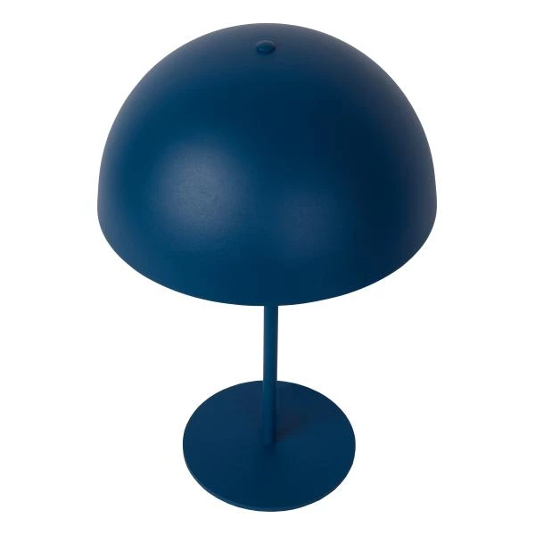 Lucide SIEMON - Lampe de table - Ø 25 cm - 1xE14 - Bleu - détail 1